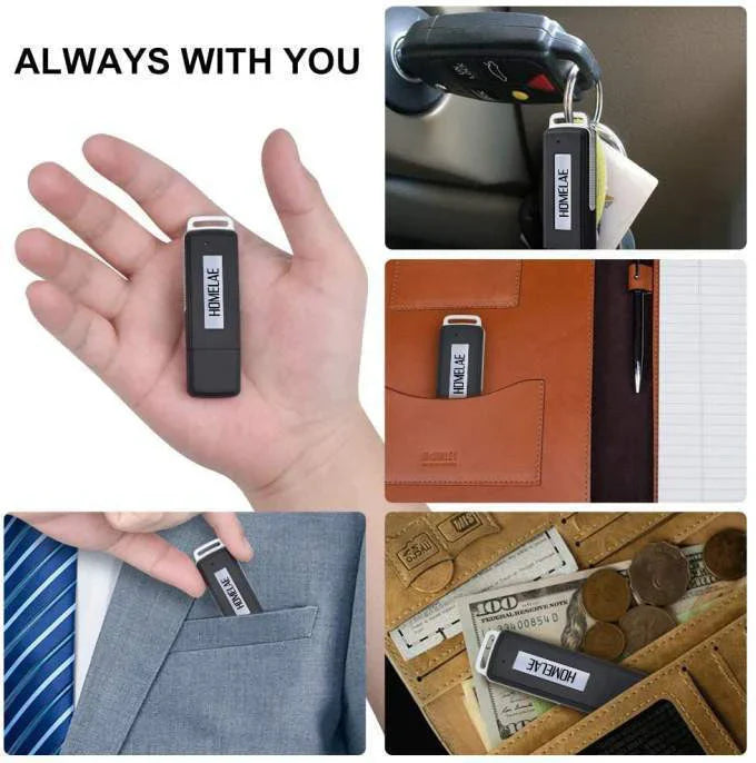 Clé USB enregistreur vocal avec détection de voix UP2GB